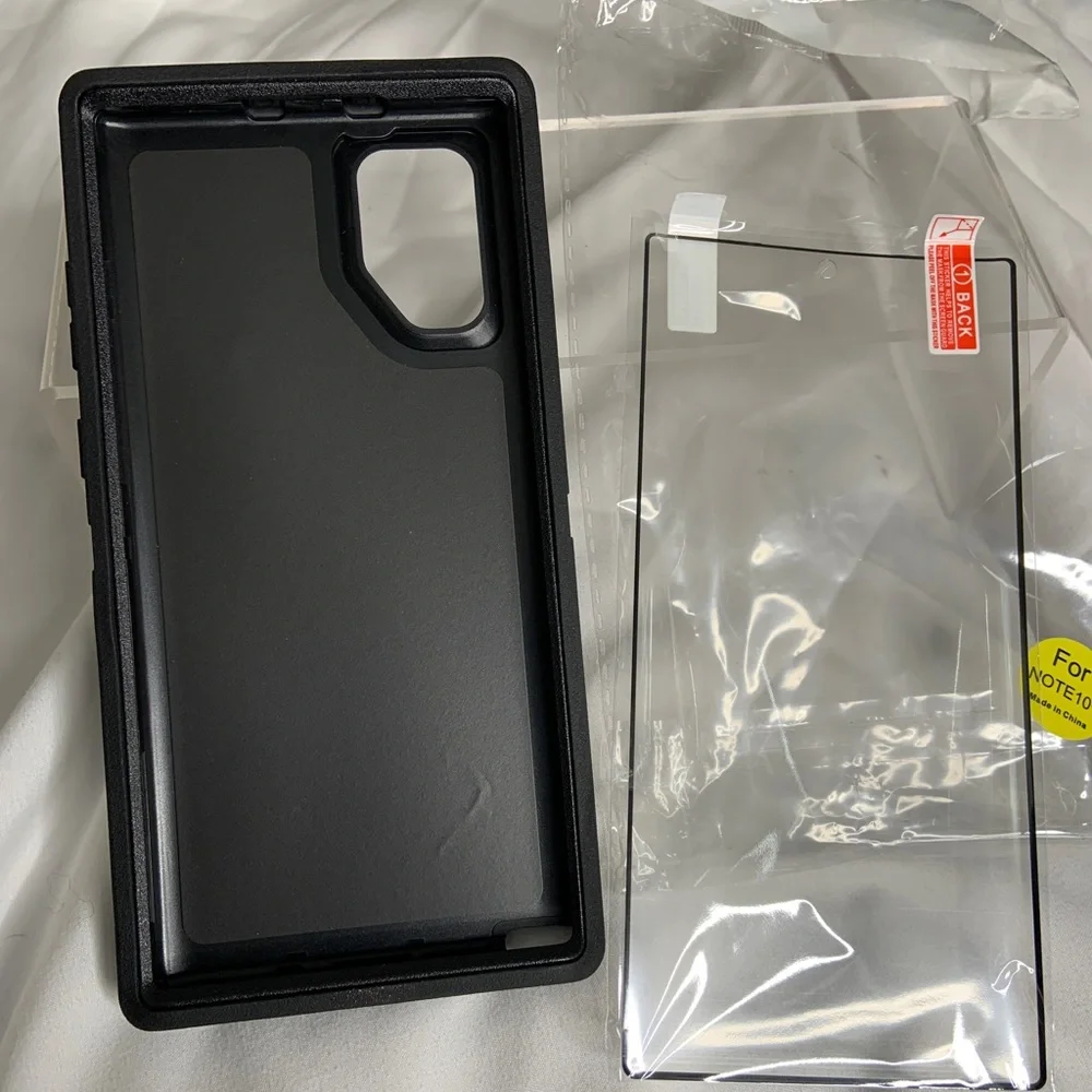 Case for Samsung Galaxy Note 10+ Clear Sleek Protection Cover without clip